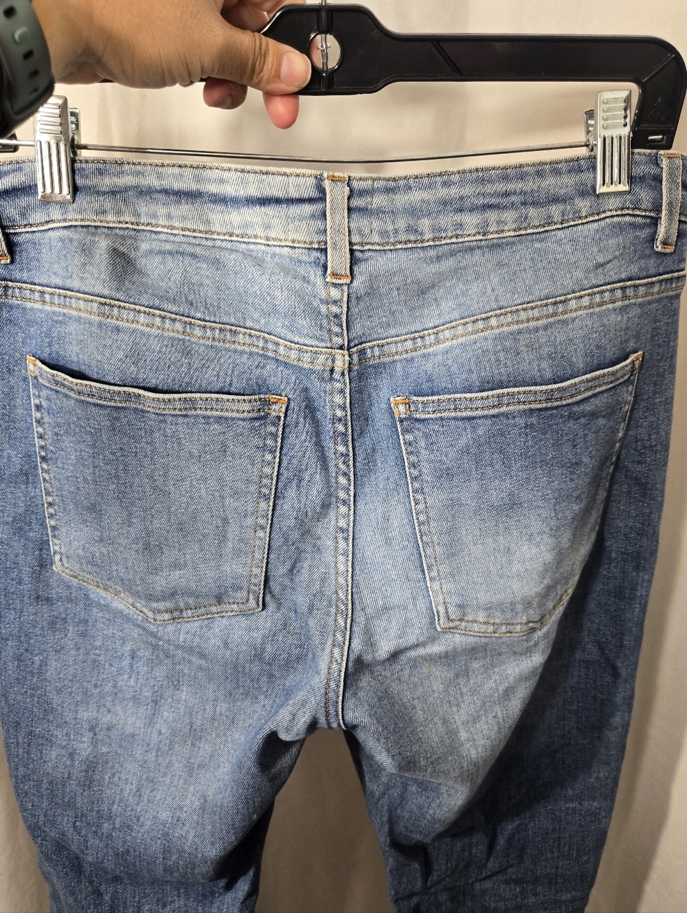 Acne Studio Women's Skin 5 LT USD Blu Jeans Sz 30/32 - Picture 7 of 13